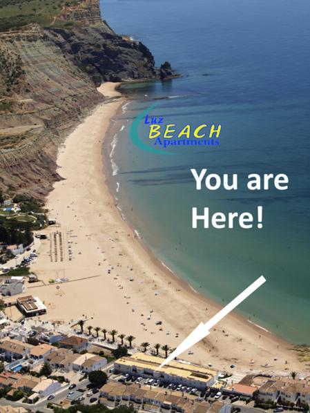 Luz Beach Apartments Luaran gambar